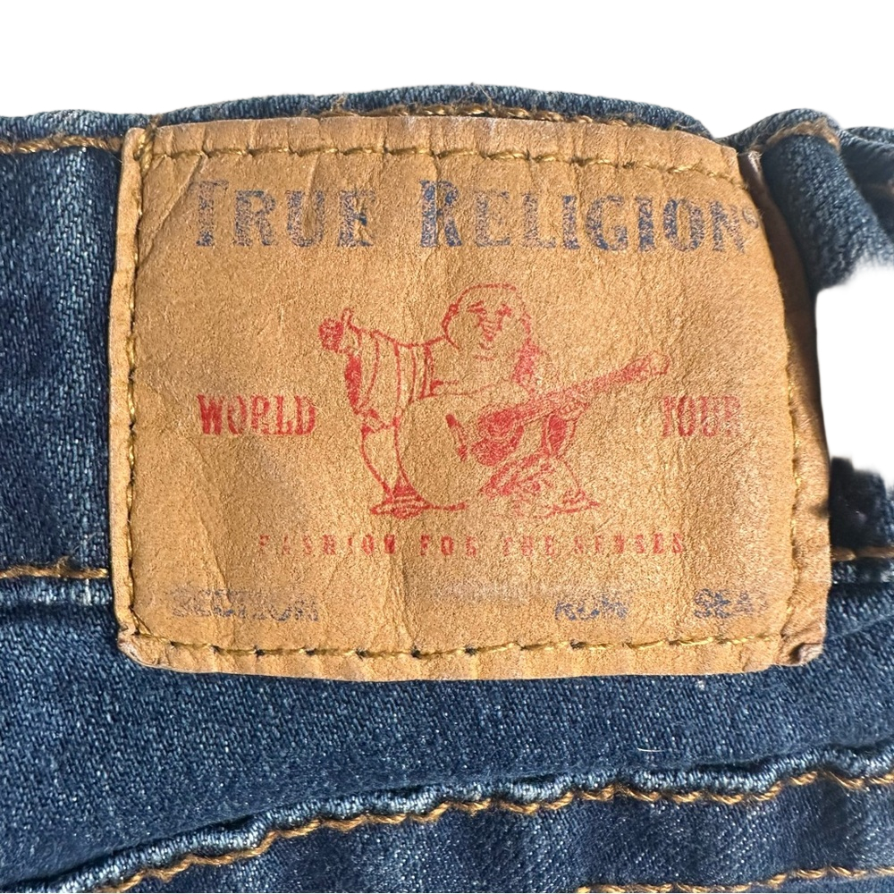 True Religion Kids Blue Jeans Size 10 - Picture 6 of 9